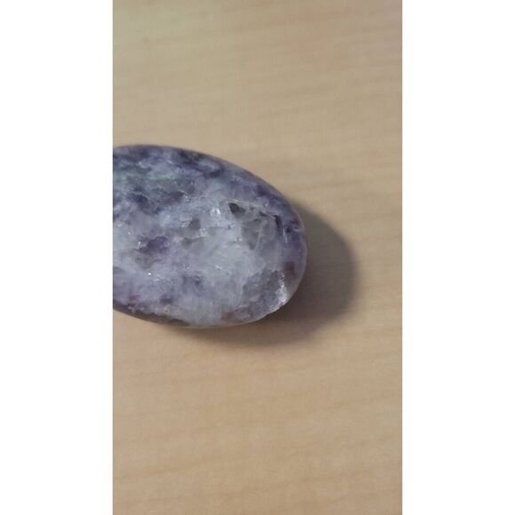 Amethyst&agate palm stone - Picture 3 of 3